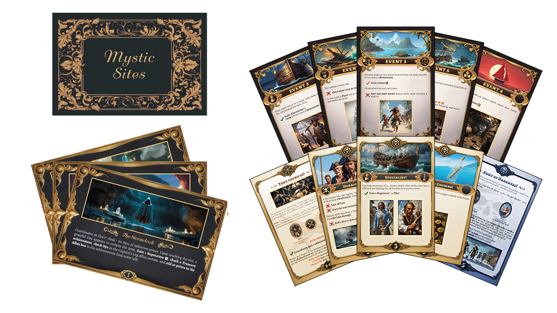 buccaneer heroes game cards